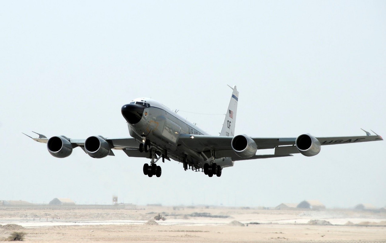 RC-135偵察機，外形很像一架客機。