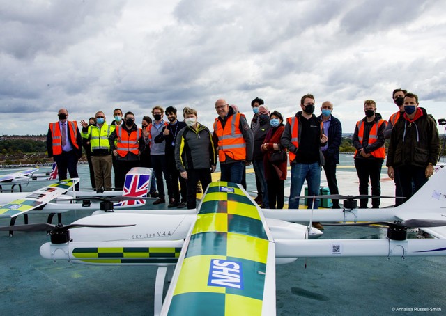 速度快8倍 英國將用無人機快遞重要藥物 